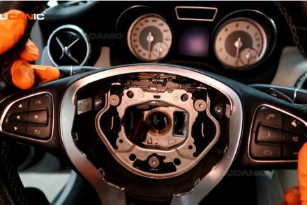 Remove/Install Steering Wheel Mercedes-Benz 2014-2019 X156