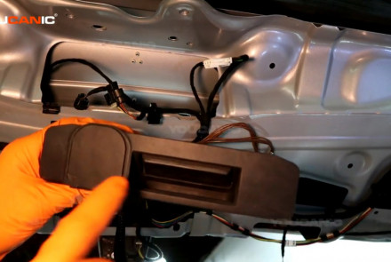 Replace Trunk Door Handle & Reverse Camera Mercedes-Benz 2014-2019 X156