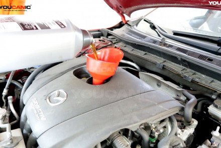 Check/Add Engine Oil Mazda 3 2013-2018