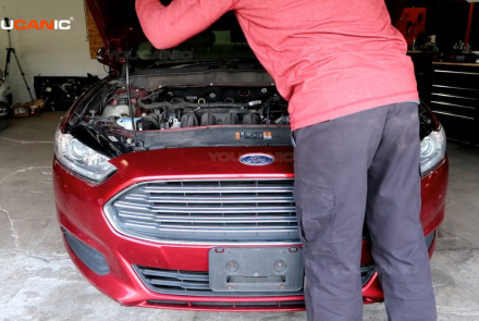 2013-2020 Ford Fusion Open Hood