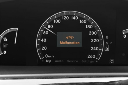 Mercedes-Benz Malfunction + ⬆️ Up Arrow