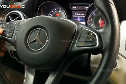 2014-2020 Mercedes-Benz GLA-Class Oil Service Reminder Reset