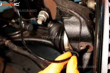 Nissan Sentra - ABS Wheel Speed Sensor Replacement