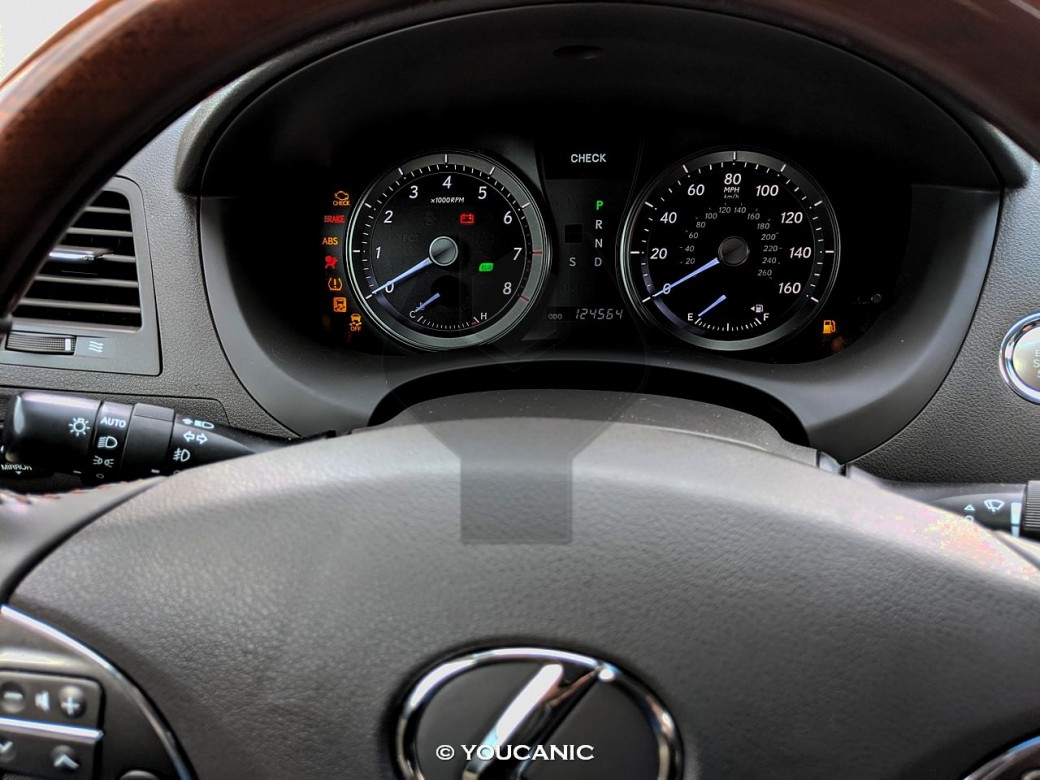 2010 Lexus ES 350 Warning Lights