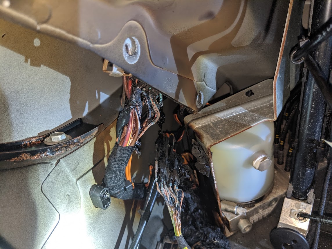 burned mb amp