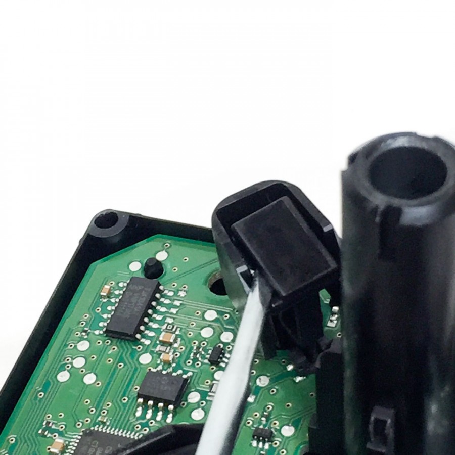 Use Small Flat Screwdriver