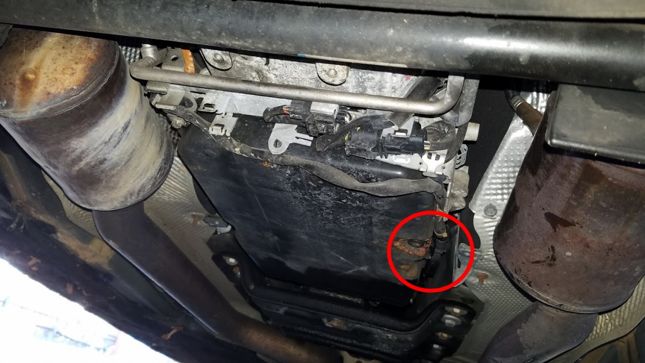Location of Mercedes-Benz ISM Module