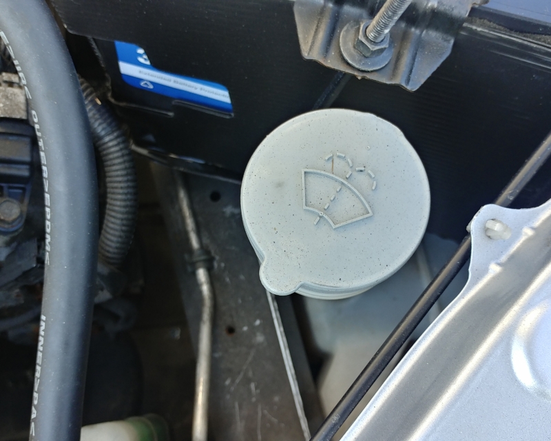 Add Windshield Washer Fluid Subaru Impreza