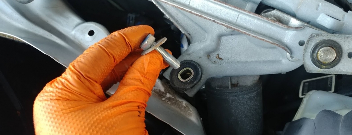 Mercedes Wiper Motor Replacement Instructions