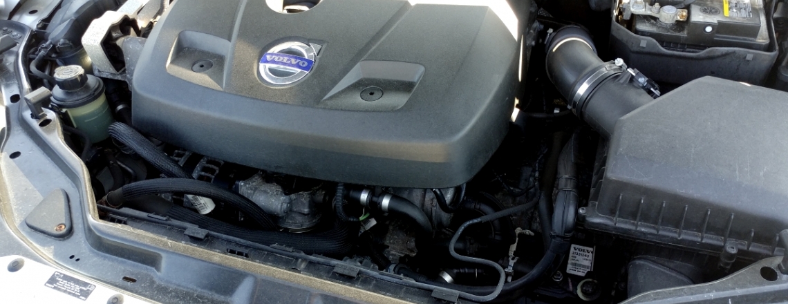 How to open Volvo hood