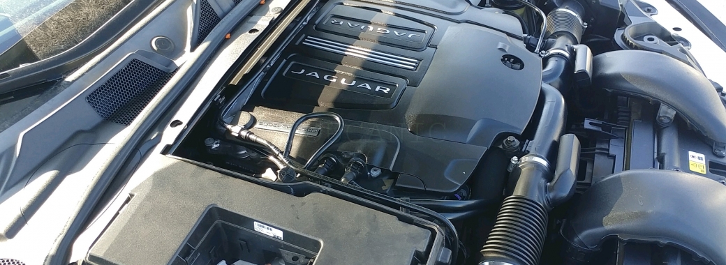 How to check Oil Level / Add Oil Jaguar XF